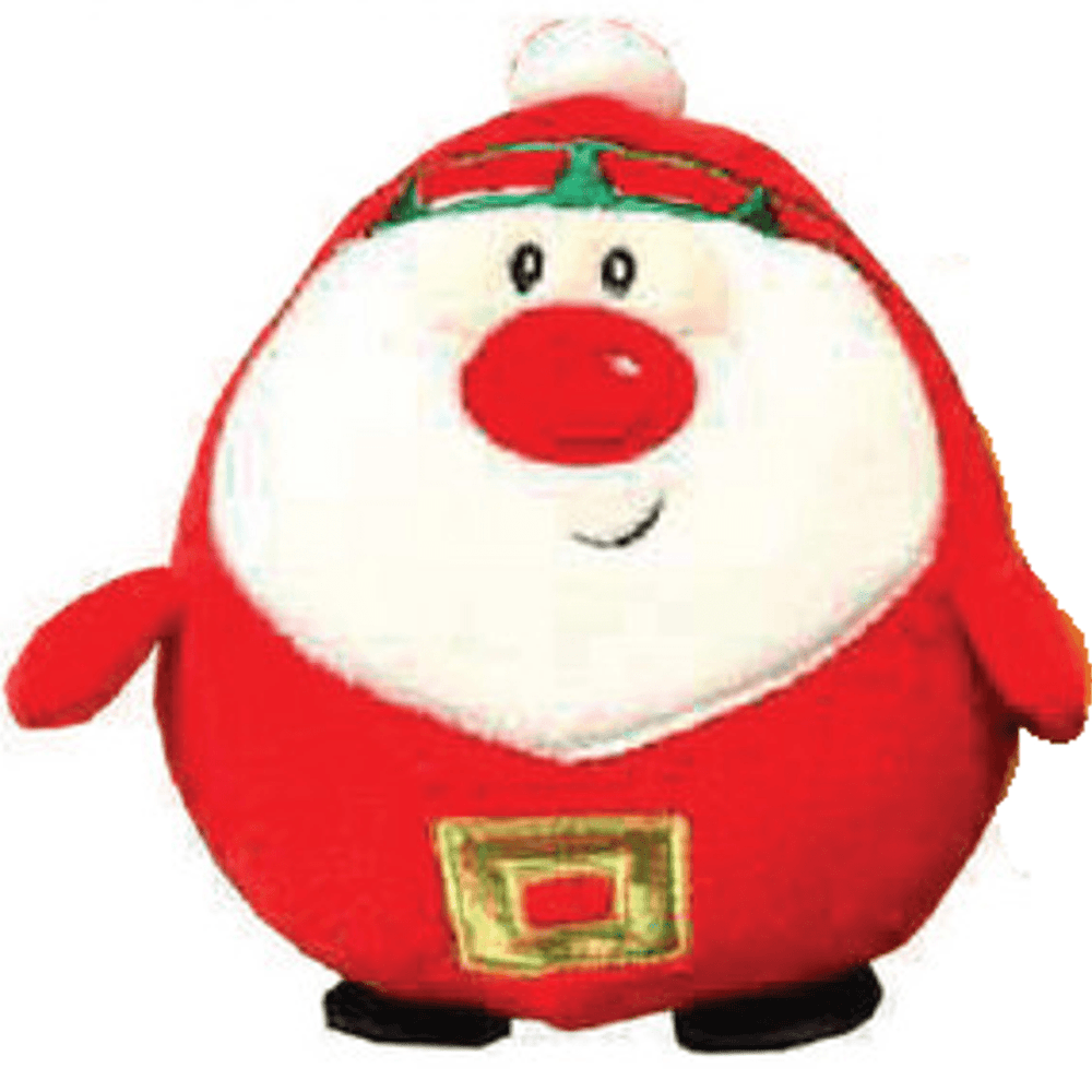 Peluche ronde du Père Noël