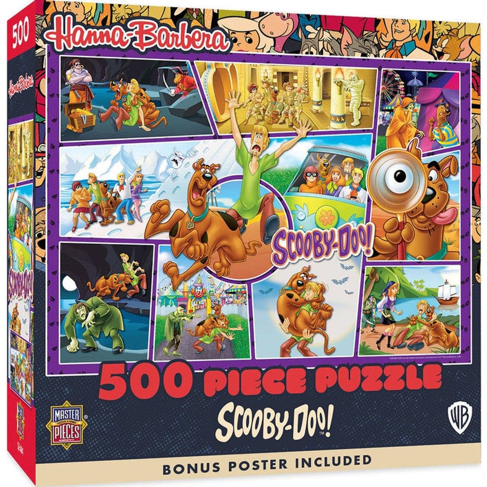 Puzzle Scooby Doo Collage 500 mc