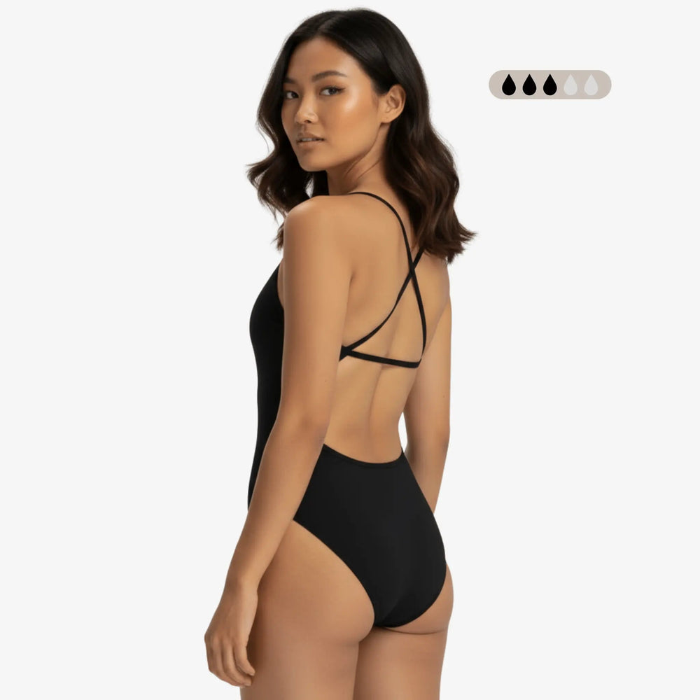 Maillot de bain de période SecureFlo Onyx X-Back par Norca
