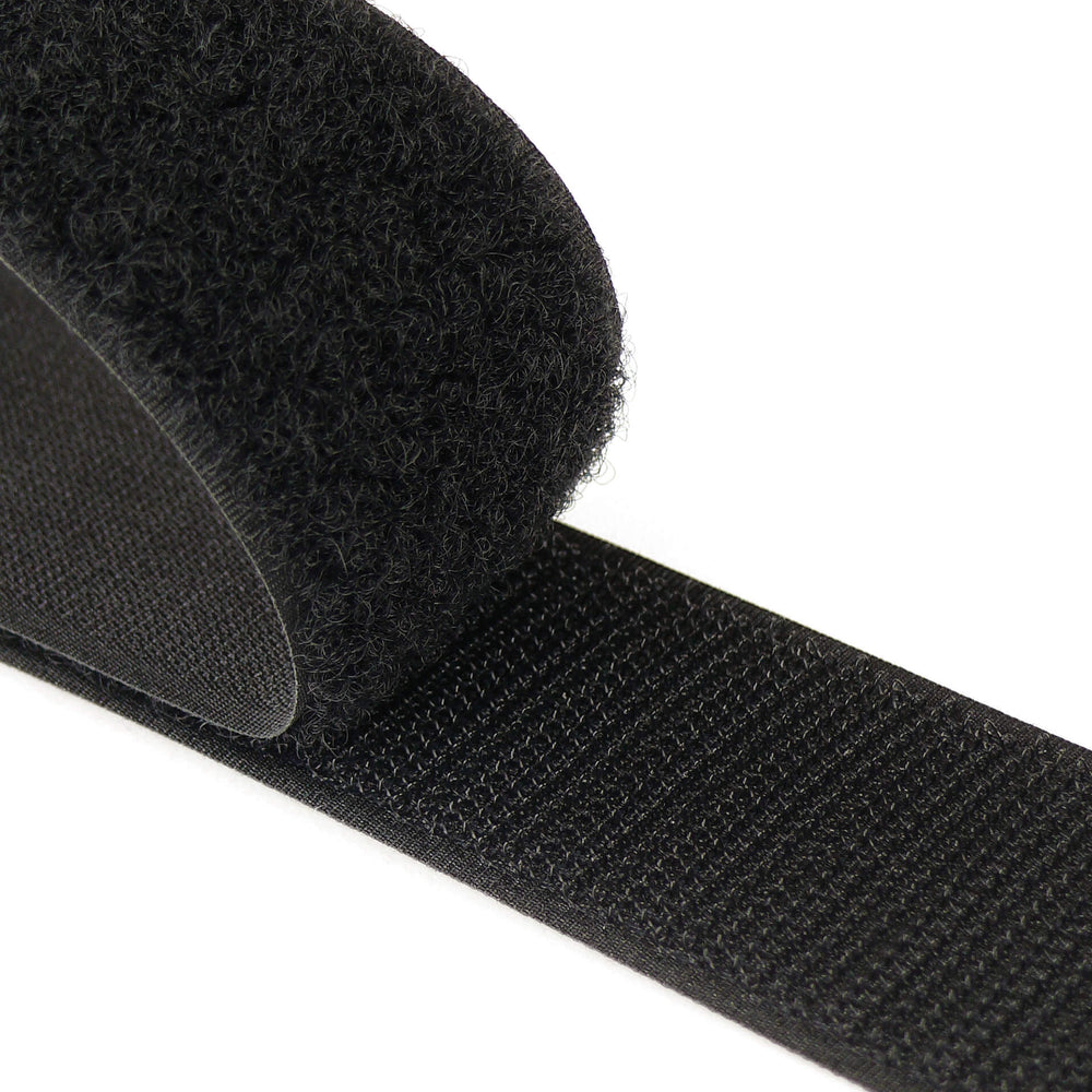 Sew-On - Velcro Fasteners Hook Black 25mm/1in — Cottage Quilting Ltd.