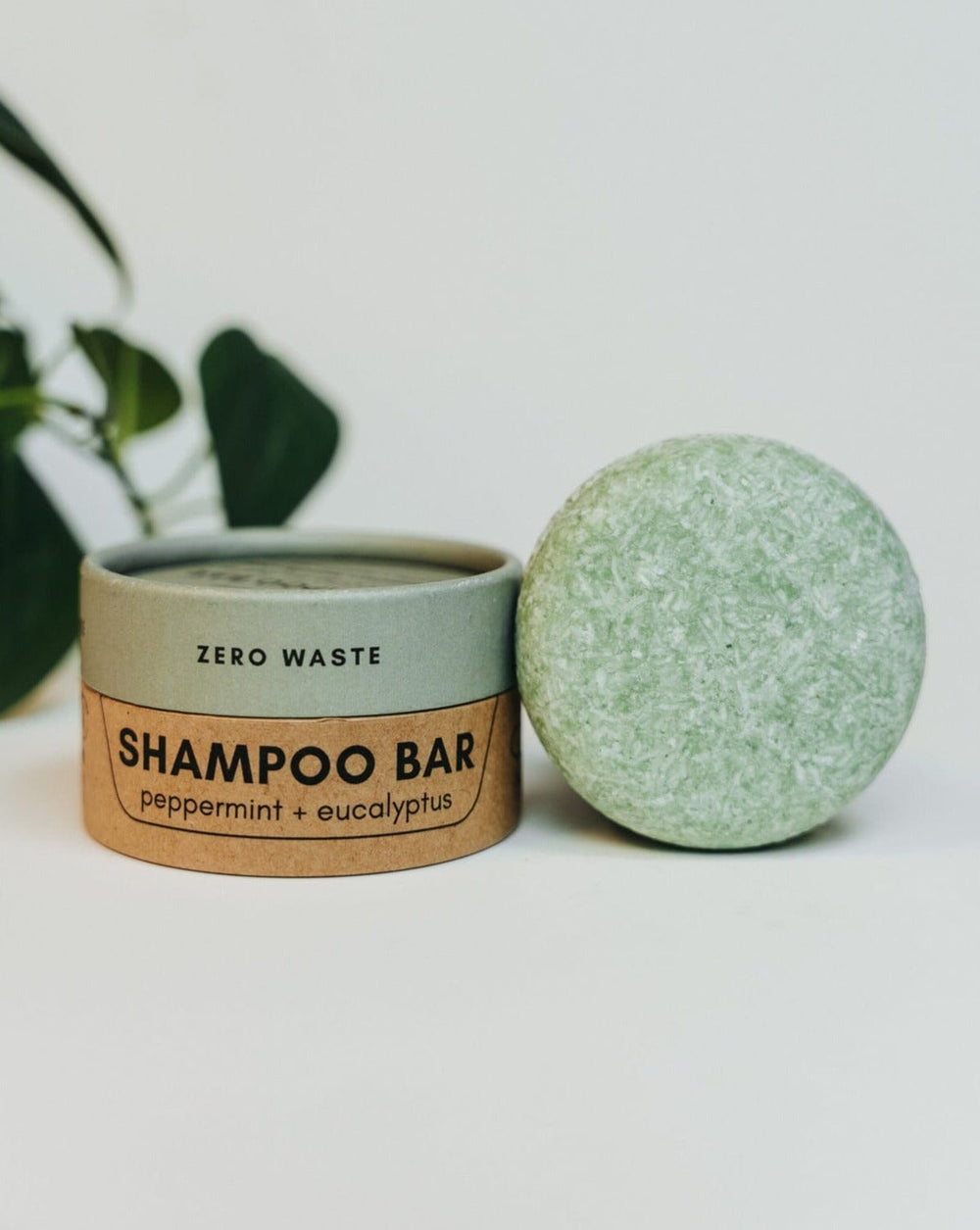 Barre de shampoing | Menthe poivrée + Eucalyptus