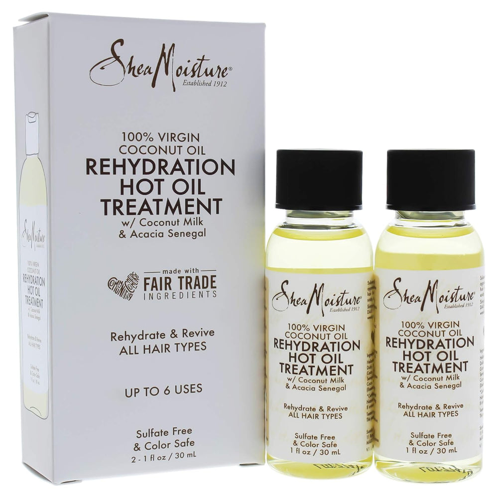 SHEAMOISTURE 100% Virgin Coconut Oil Daily Hydration Hot Oil Treatment 2.1