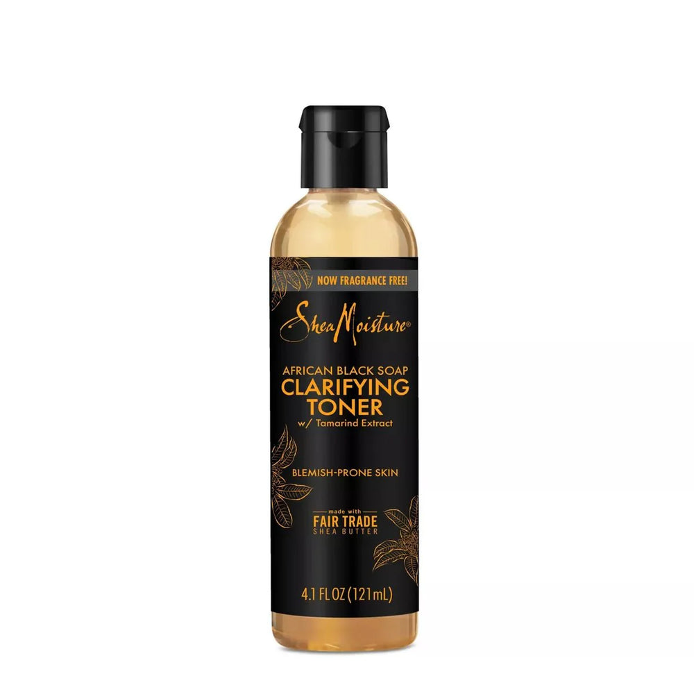 SHEAMOISTURE African Black Soap Bamboo Charcoal Detoxifying Toner - 4.1 OZ