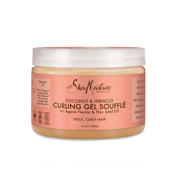 SHEAMOISTURE Coconut & Hibiscus Curling Gel Souffle 12OZ