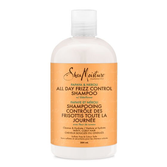 SHEAMOISTURE SHAMPOOING CONTRÔLE DES FRISOTTIS PAPAYE&NÉROLI 13OZ