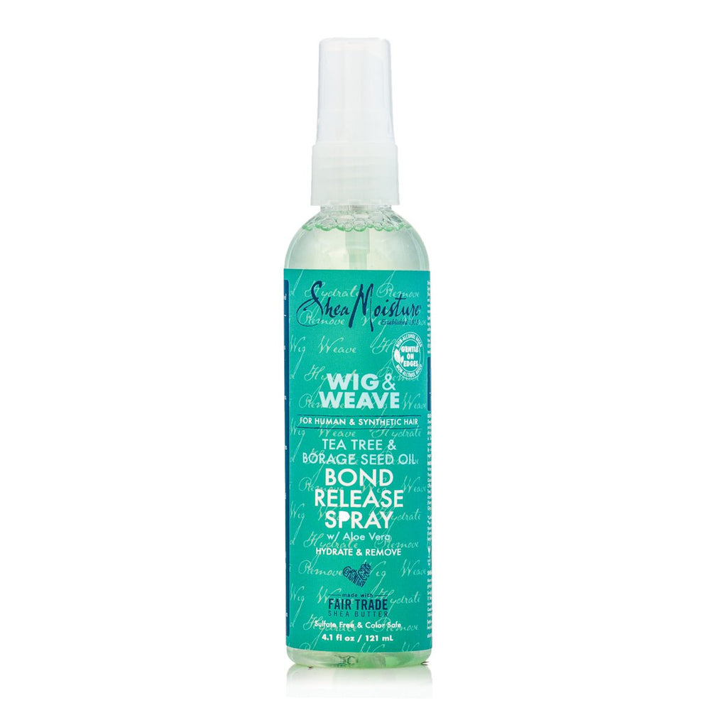 SHEAMOISTURE Weave and Wig Tea Tee & Borage Seed Oil Bond Release Spray 4.1oz