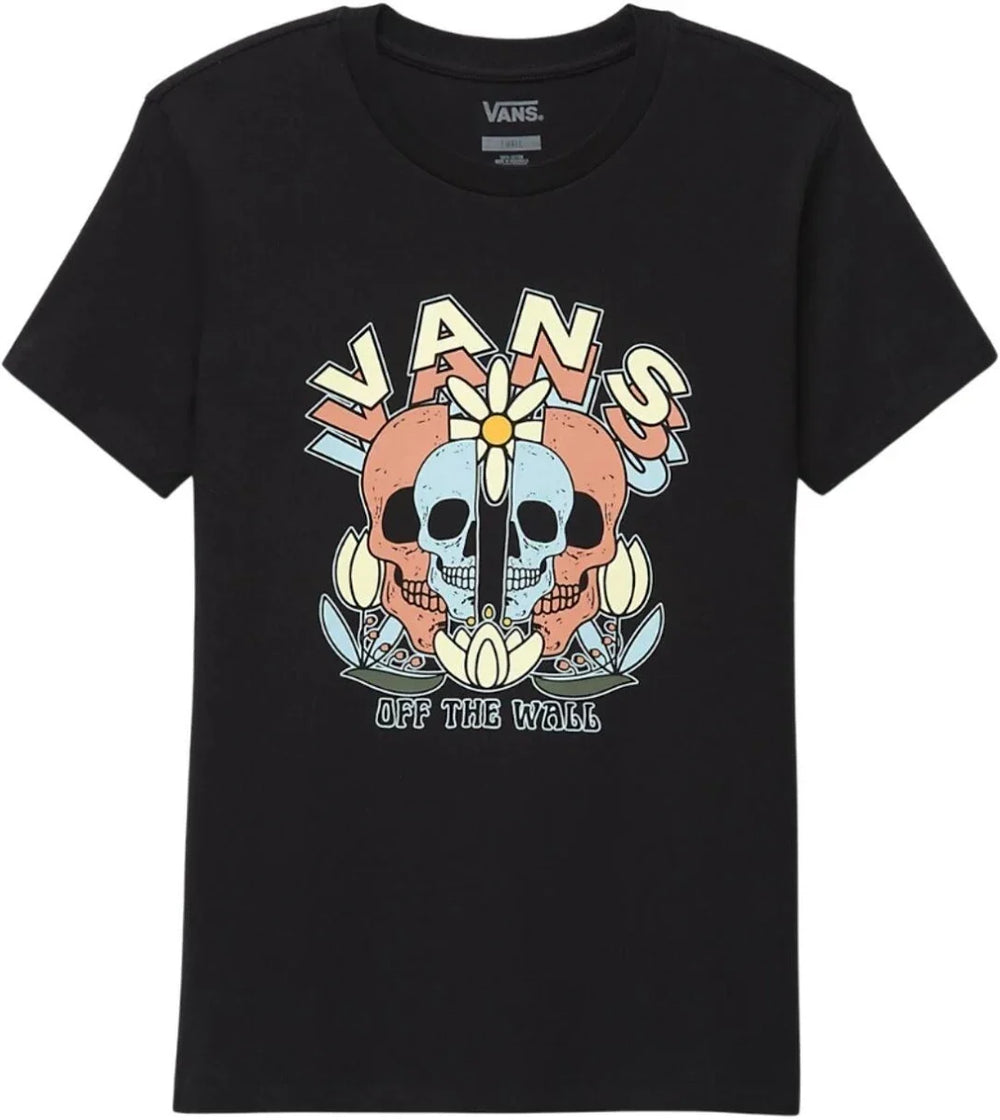 Vans 'Skulls Split' Tee - Black (Women's)