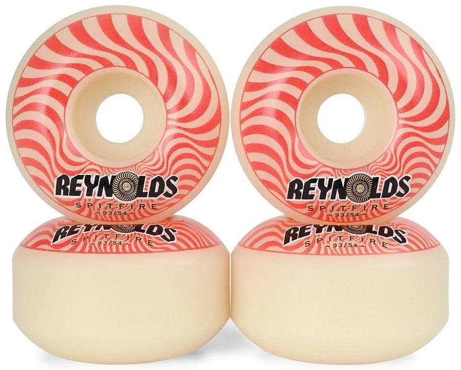 Roues Spitfire x Andrew Reynolds 'Formula Four' 93A 54MM - Blanc