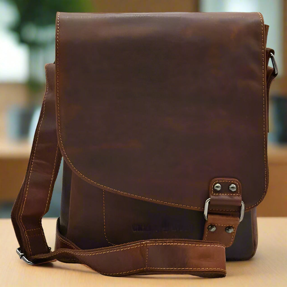 Sac bandoulière en cuir Greenwood
