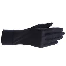 Gants doublure en soie Kombi pour femme, taille petite
