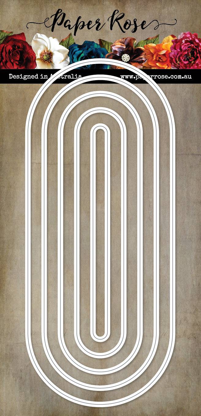 Matrices de coupe Ovale Mince Emboîtable 25615