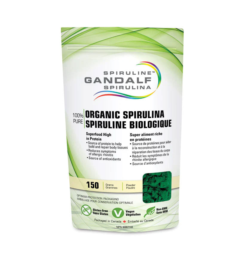 Organic Spirulina Powder — Unytii - Suppléments et Produits Naturels