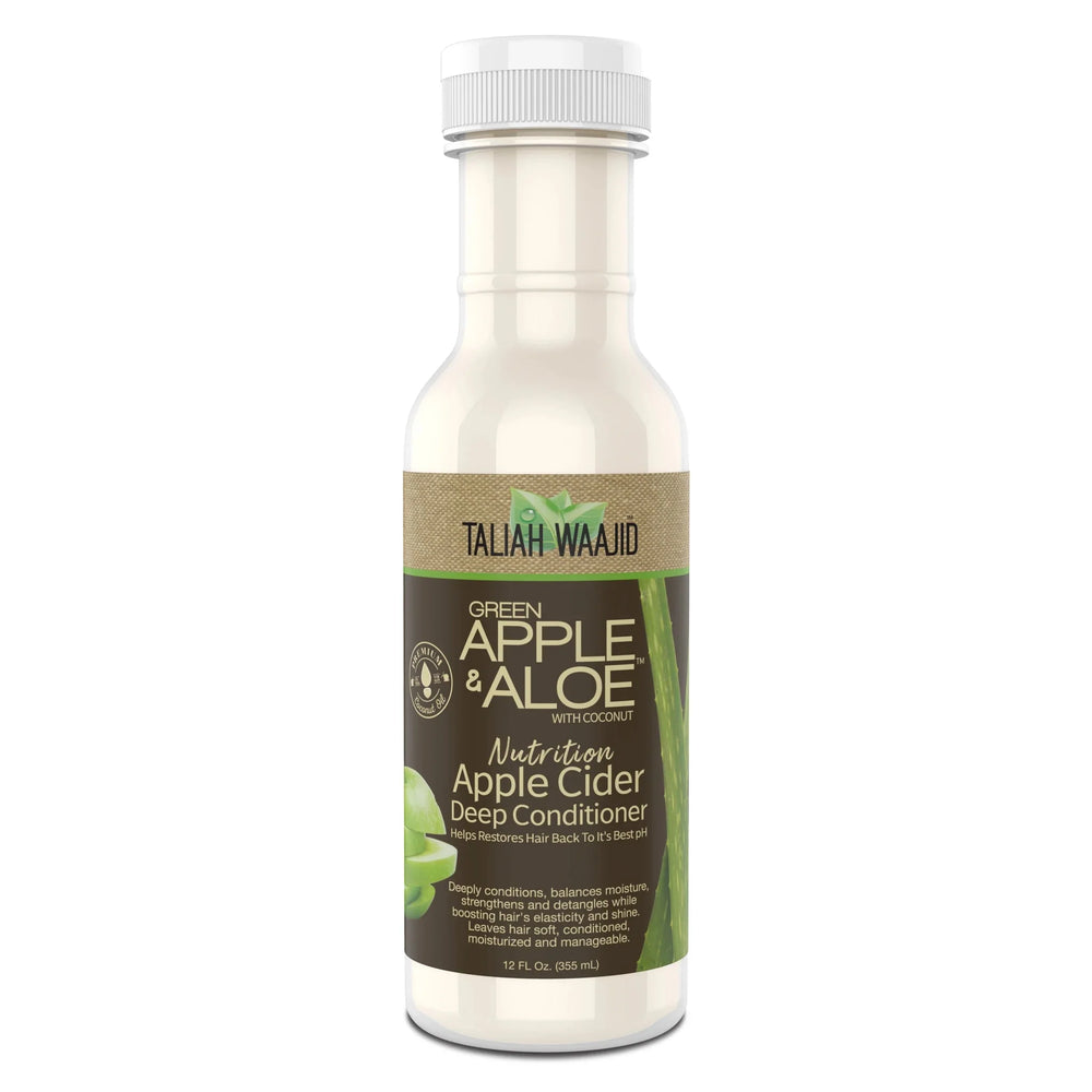 Taliah Waajid GREEN APPLE ALOE SOIN PROFOND VINAIGRE DE CIDRE DE POMME 12OZ