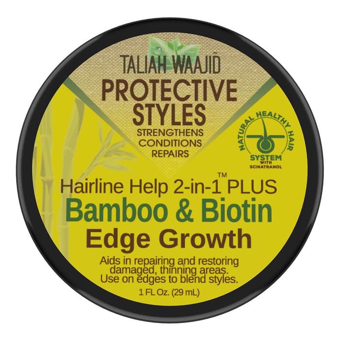 TALIAH WAAJID Protective Styles Bambou & Biotine Croissance des bords 28g