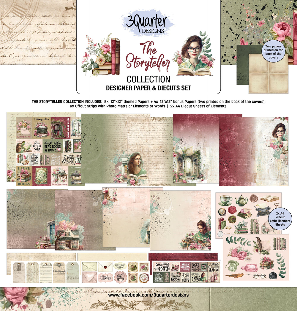Collection de Papiers 30x30 The Storyteller