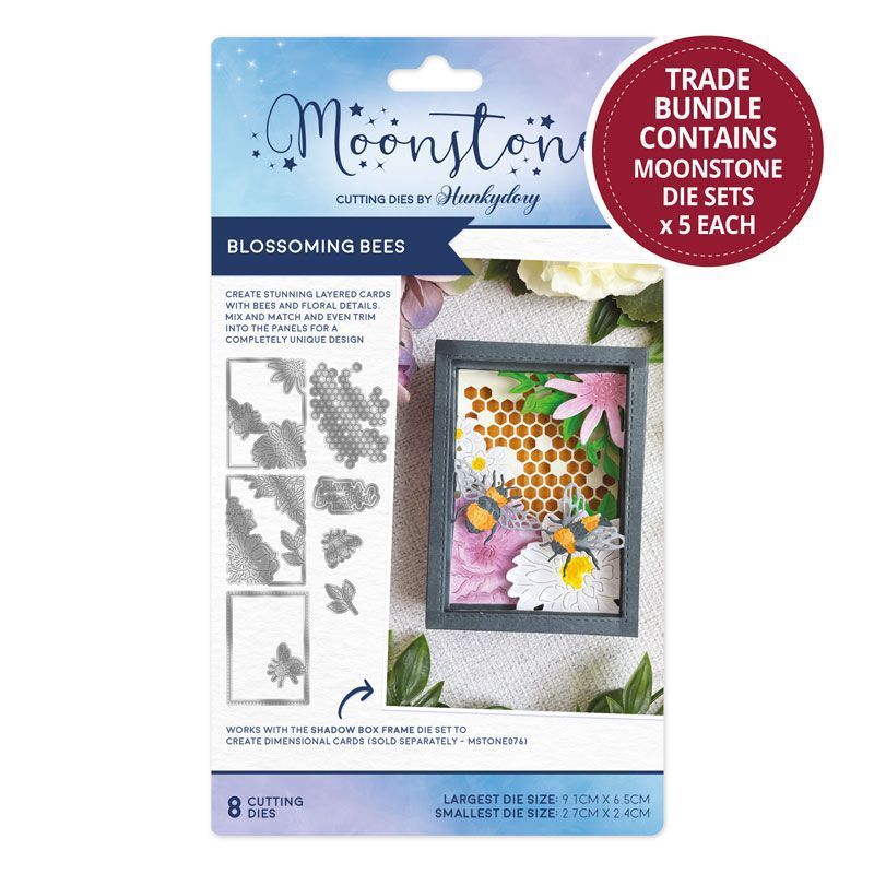 Moonstone Dies - Blossoming Bees — Ecstasy Crafts