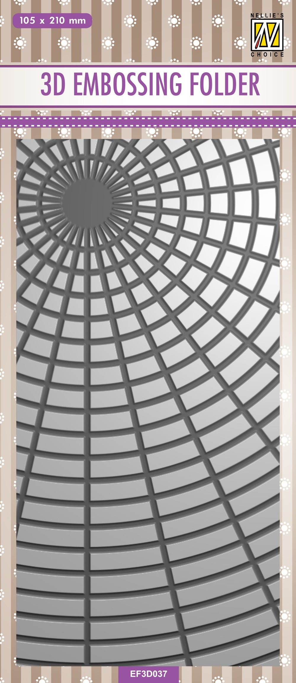 Nellie's Choice Classeur de Gaufrage 3D Taille Slimline - Sunshine