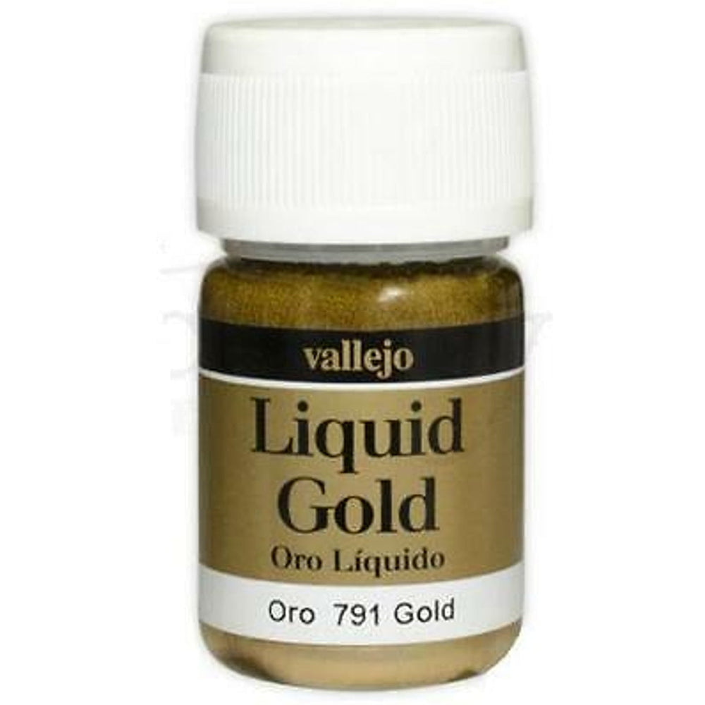 Vallejo 70791 Or Liquide (à base d'alcool) Or 35 ml NIB