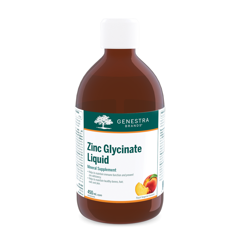 Zinc Glycinate Liquid — Unytii - Suppléments et Produits Naturels
