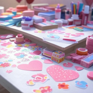 Arts & Supplies for St-Valentine's Day