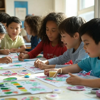 Art Supplies Kids Activities