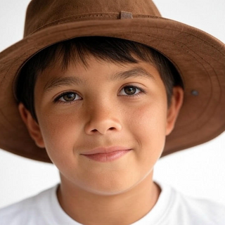 Boys Leather Hats
