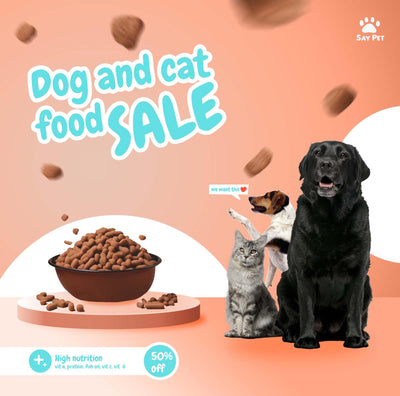 Dog & Cat Food Sale