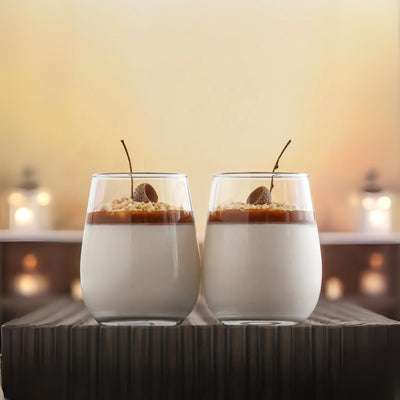 Verres à vin sans pied 12 oz - LAV GAIA - Ensemble de 6