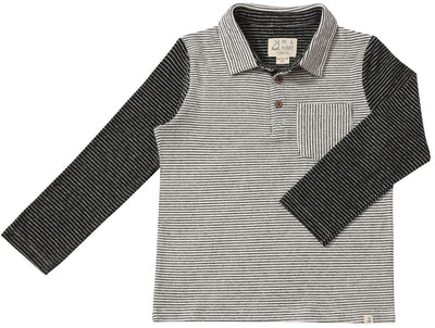 Polo Troy | Blanc et Noir | Me & Henry