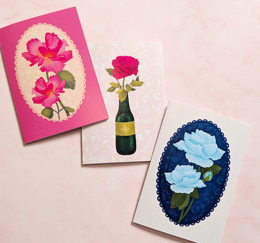 A Rose for You Mini Floral Greeting Card