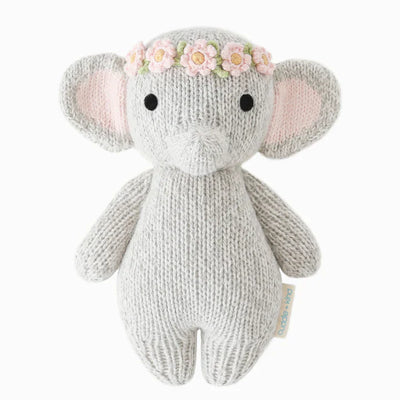 Éléphanteau (fleur rose) | Cuddle + Kind
