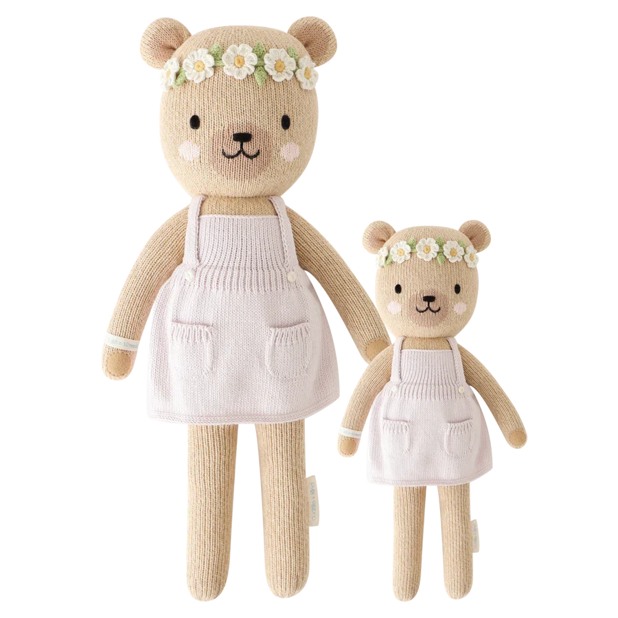 Olivia l'ours en peluche au miel