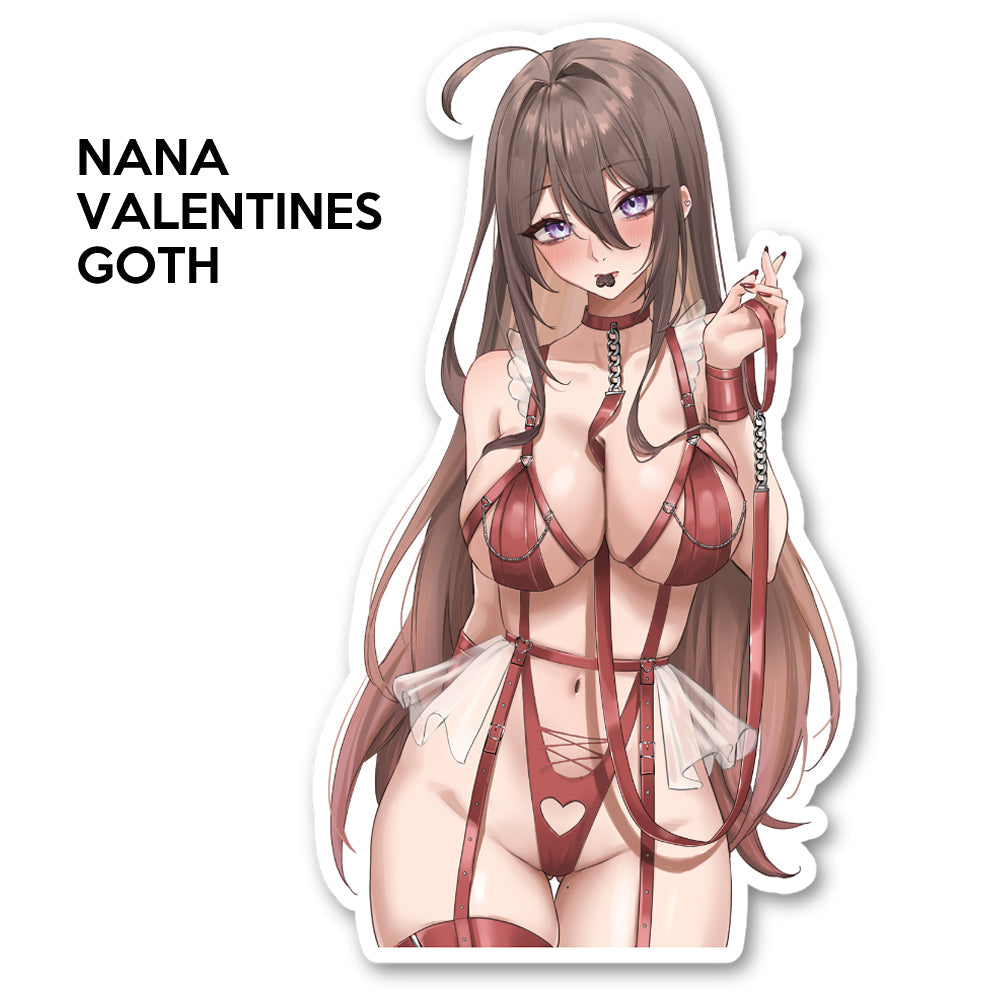 Z7: Nana Red Straps Sticker