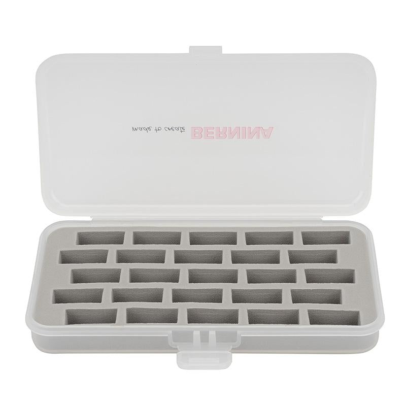 Bernina spool box for jumbo spools (empty / for 25 spools) — Cottage Quilting Ltd.