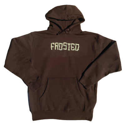 Frosted Skateboards 'Dominos' Hoodie - Brown