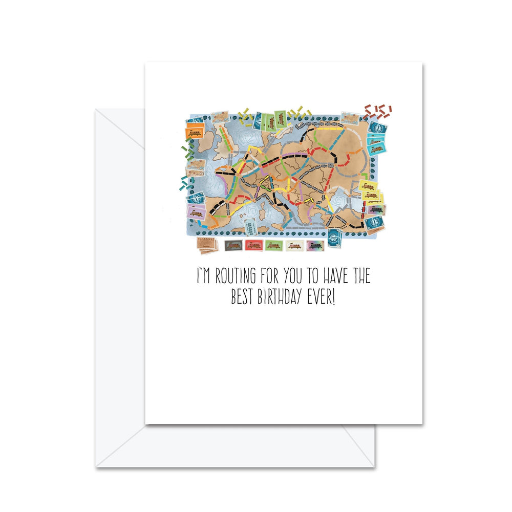 Je parie sur vous pour un merveilleux anniversaire ! - Carte de vœux