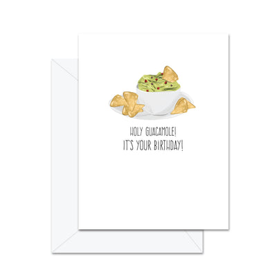 Sainte Guacamole ! C'est ton anniversaire ! - Carte de souhaits