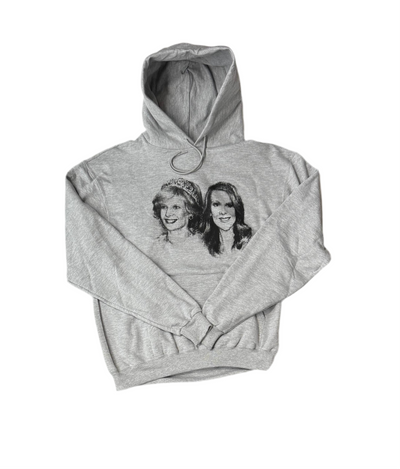 Classic Grip 'Diana & Dion' Hoodie - Grey