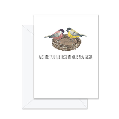Meilleurs vœux pour votre nouveau nid! - Carte de souhaits