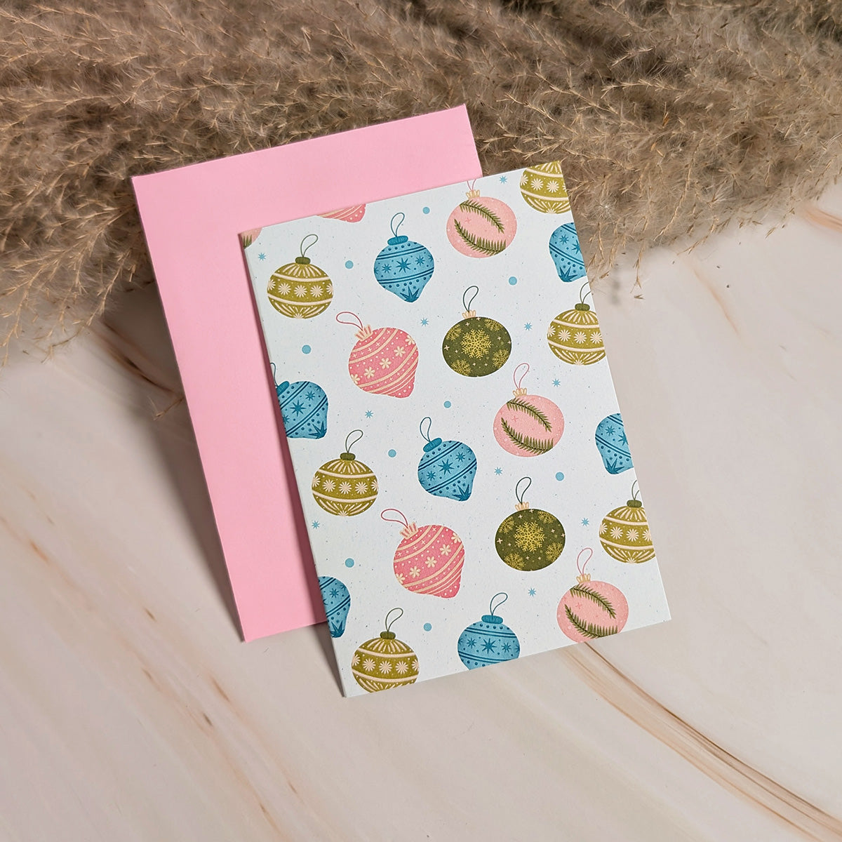 Ornament Overload Mini Holiday Card – Ocanova Inc.