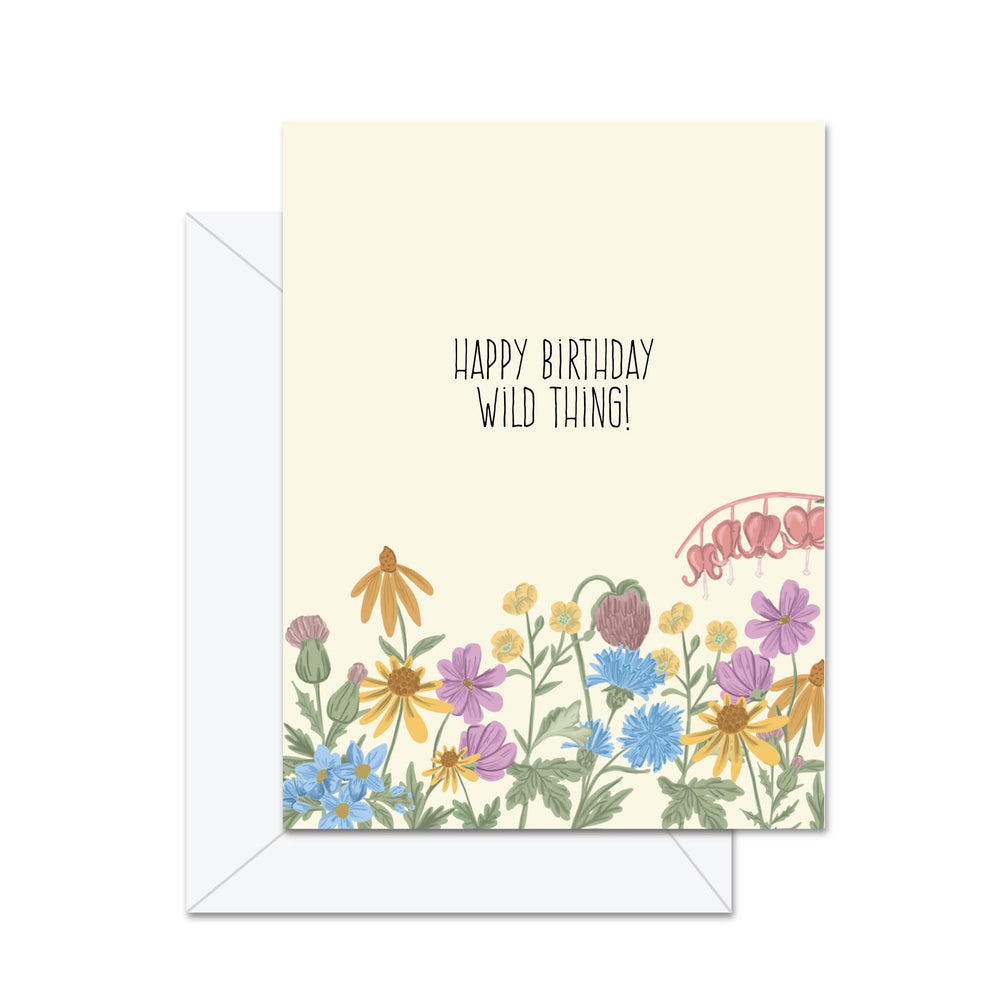 Joyeux Anniversaire Petite Bête Sauvage ! - Carte de Vœux