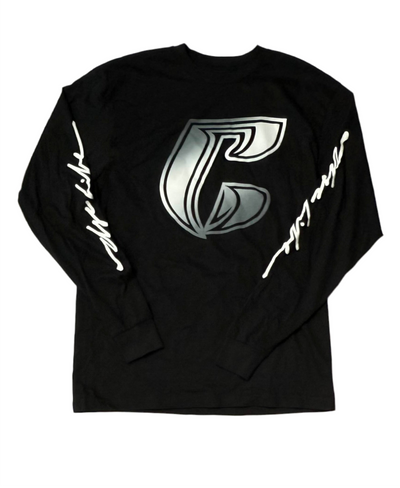 Classic Grip 'Classic Rider' L/S Tee - Black
