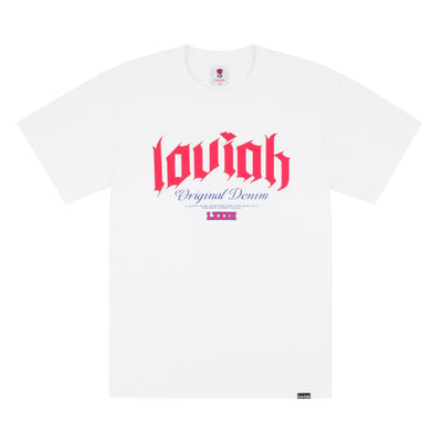 T-shirt 'Original Denim' Loviah - Blanc