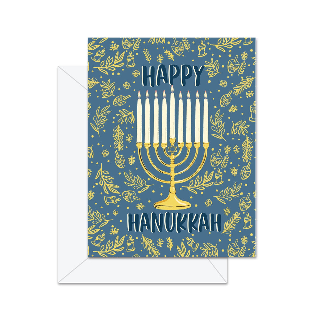 Carte de vœux Joyeux Hanoucca