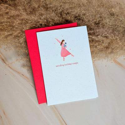 Envoi d'une carte Casse-Noisette miniature Magie des Fêtes
