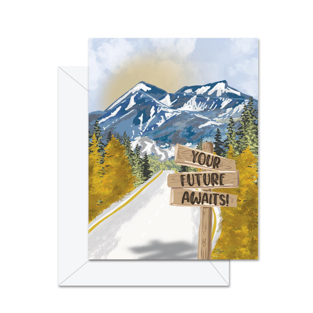 Votre avenir vous attend ! - Carte de vœux