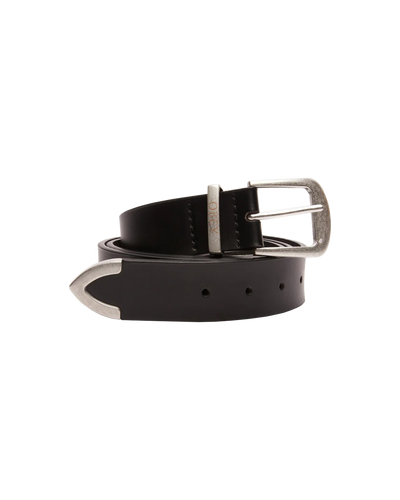 Ceinture Obey "Cuir" - Noir