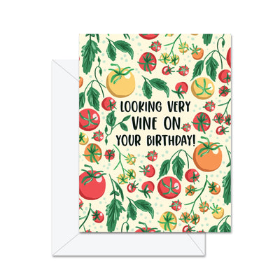 Très Vigne pour ton Anniversaire! - Carte de Vœux
