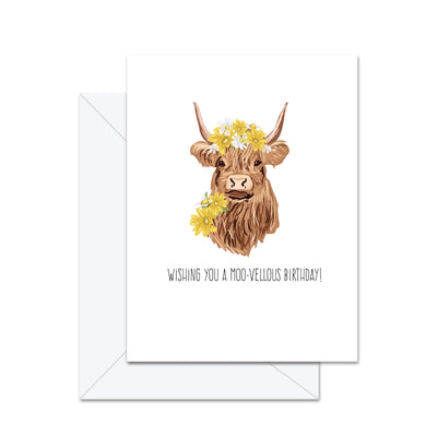 Joyeux Anniversaire Moooo-gnifique! - Carte de Vœux