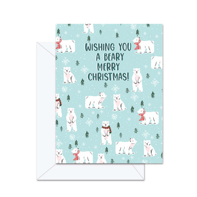 Joyeux Noël, Ours ! - Carte de Vœux